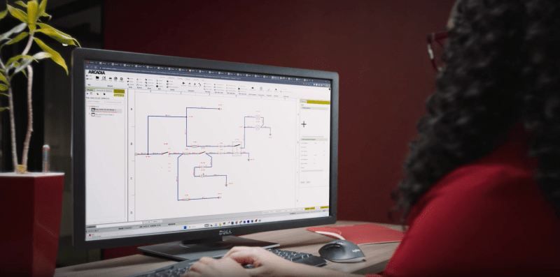 Software engineer working on Arcadia